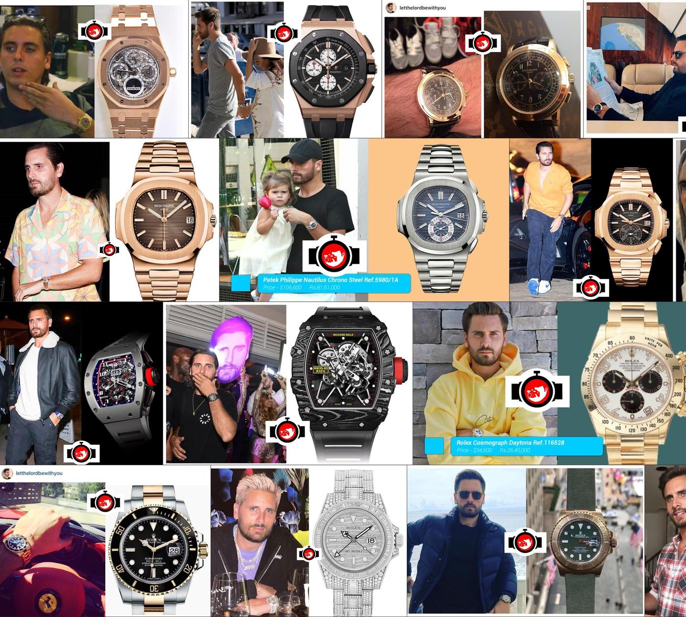 Lord Scott Disick's Impressive Watch Collection: Unpacking the Luxury Brands